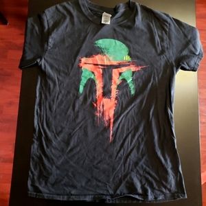 Boba Fett Mandalorian Graffiti Tee